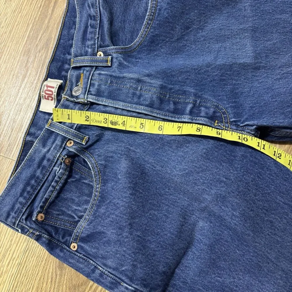 Levi's 501 Original Fit Jeans 32x32 (Fits 29x30) Straight Leg Button Fly